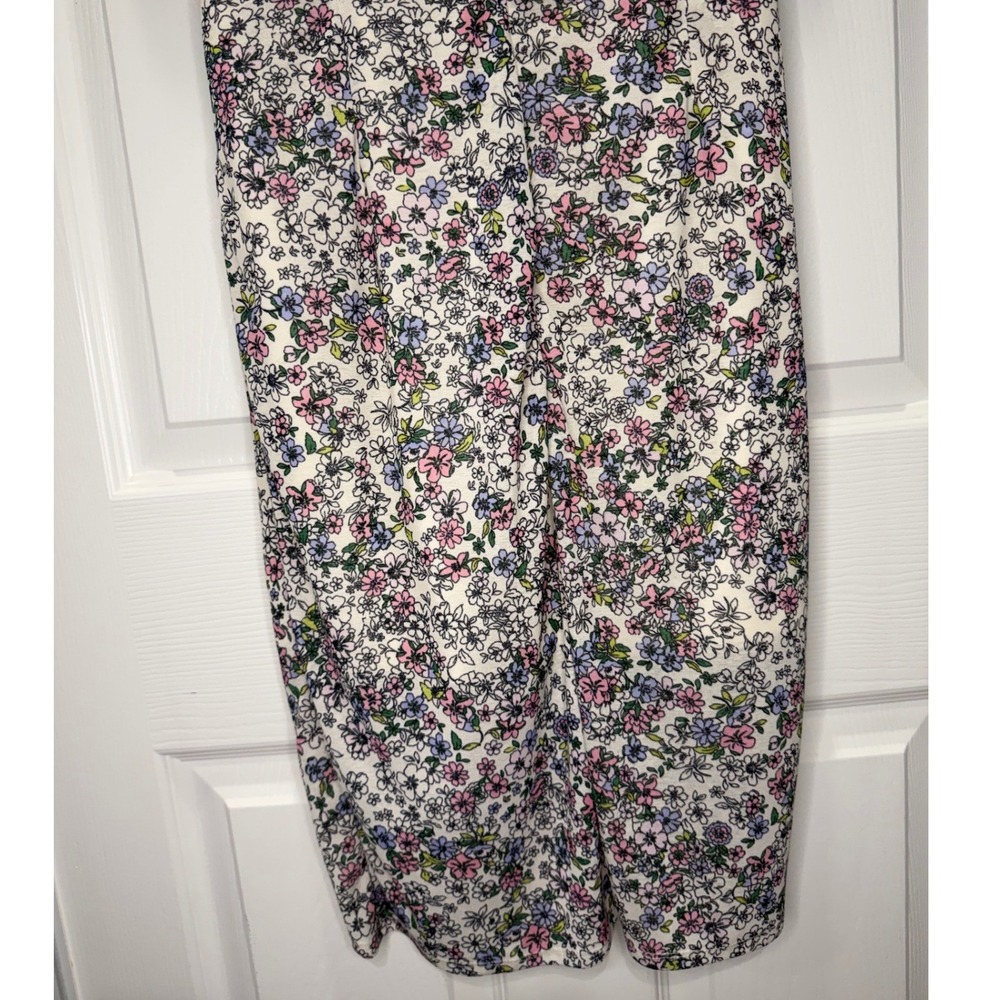 BCBGeneration Floral Ruched Tulip- Hem Cami Slip Dress Mini Cowl Neck 12 Party - Picture 6 of 8
